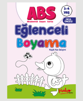 AKADEMİK BAŞARI SERİSİ EĞLENCELİ BOYAMA 3-4 YAŞ