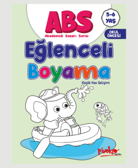 AKADEMİK BAŞARI SERİSİ EĞLENCELİ BOYAMA 5-6 YAŞ