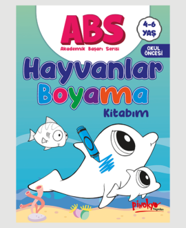 AKADEMİK BAŞARI SERİSİ HAYVANLAR BOYAMA 4-6 YAŞ