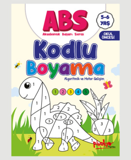 AKADEMİK BAŞARI SERİSİ KODLU BOYAMA 5-6 YAŞ