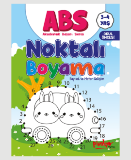 AKADEMİK BAŞARI SERİSİ NOKTALI BOYAMA 3-4 YAŞ