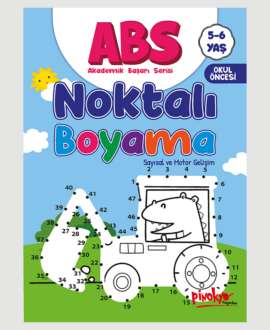 AKADEMİK BAŞARI SERİSİ NOKTALI BOYAMA 5-6 YAŞ