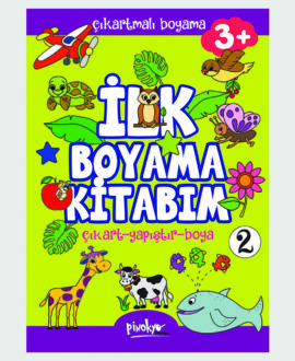 Çıkartmalı Boyama İlk Boyama Kitabım 3 Yaş 2.Kitap