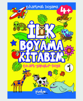Çıkartmalı Boyama İlk Boyama Kitabım 4 Yaş 1.Kitap