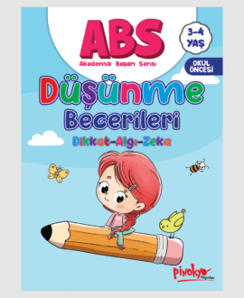 ABS DÜŞÜNME BECERİLERİ (DİKKAT-ALGI-ZEKA)3-4 YAŞ