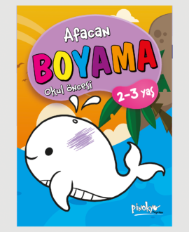 OKUL ÖNCESİ AFACAN BOYAMA 2-3 YAŞ