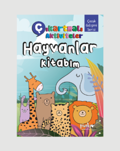 ÇIKARTMALI HAYVANLAR KİTABIM+STICKER (16 SAYFA)