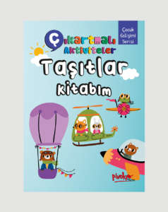 ÇIKARTMALI TAŞITLAR KİTABIM+STICKER (16 SAYFA)