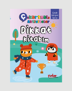 ÇIKARTMALI DİKKAT KİTABIM+STICKER (16 SAYFA)