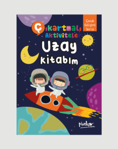 ÇIKARTMALI UZAY KİTABIM+STICKER (16 SAYFA)