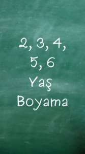 2,3,4,5,6 Yaş